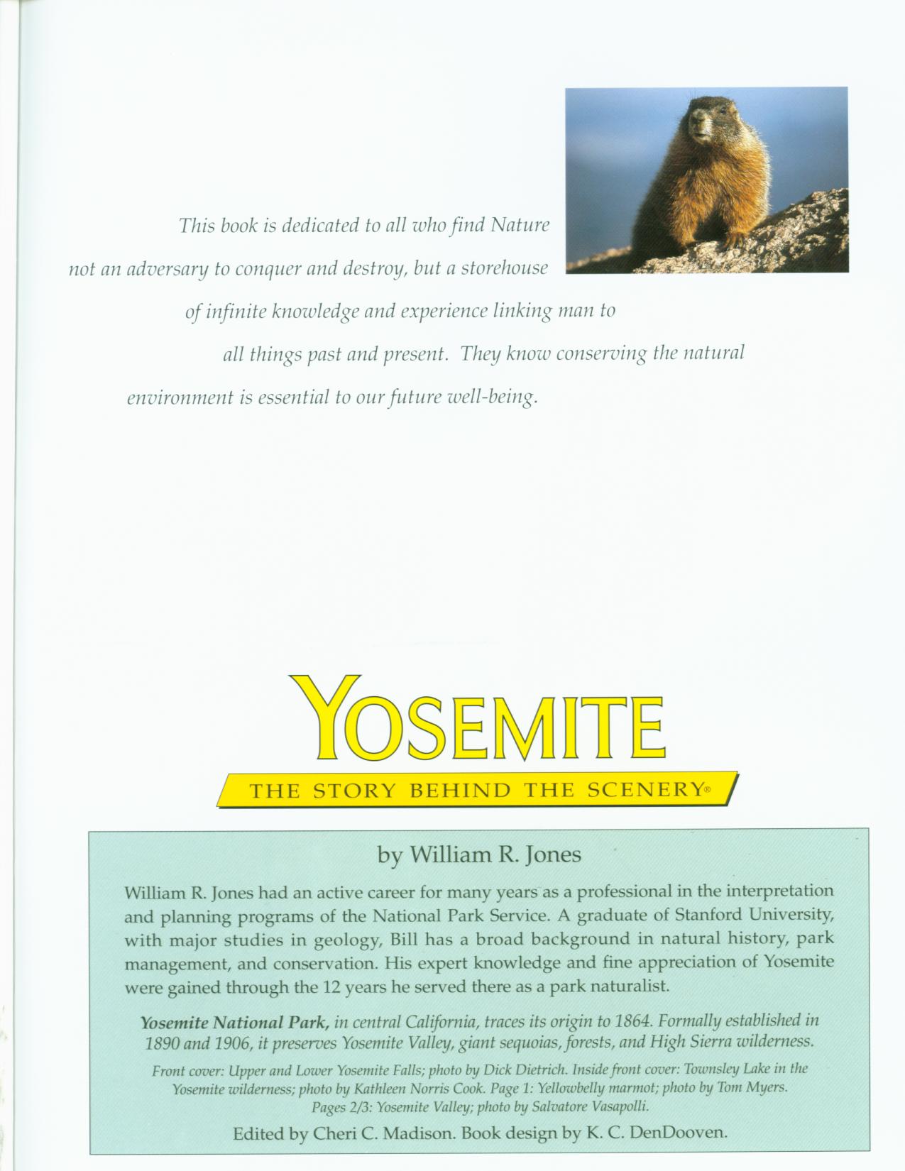 YOSEMITE: the story behind the scenery (CA).kcpu0738a